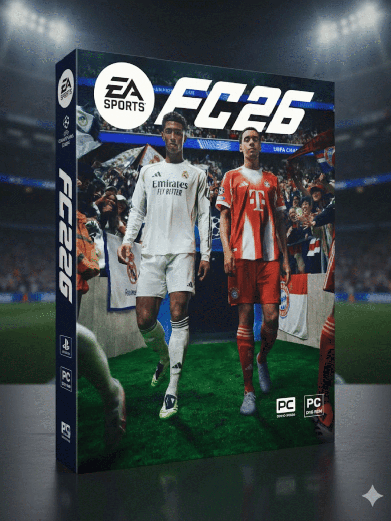 EA Sports FC 26 Game Cover for PS and PC