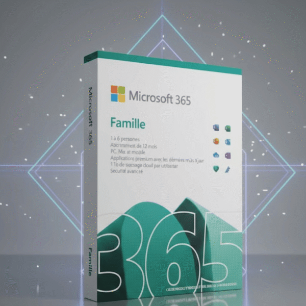 Microsoft 365 Family subscription apps interface