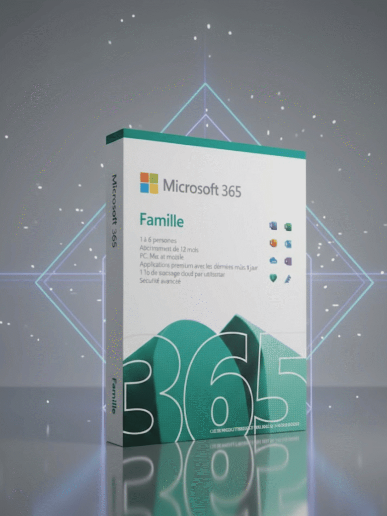 Microsoft 365 Family subscription apps interface