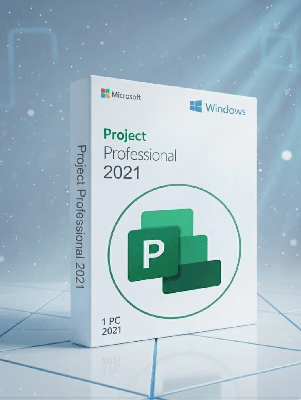 Microsoft Project 2021 Professional software interface Microsoft Project 2021 Professional software interface