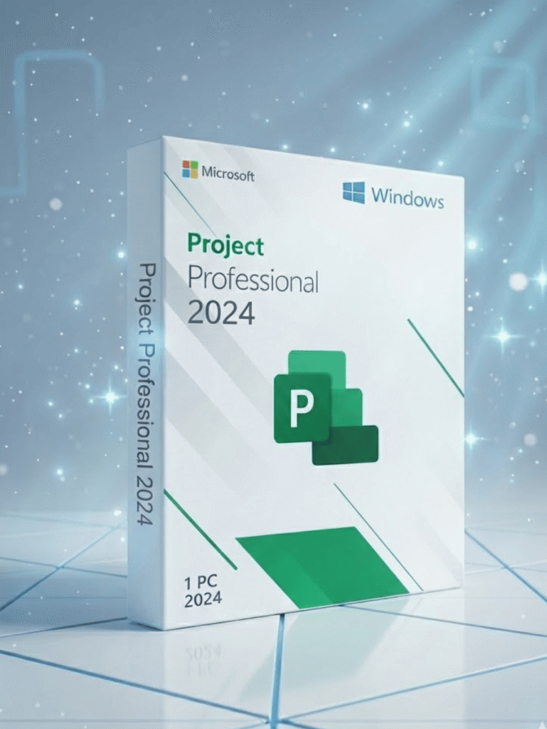 Microsoft Project 2024 Professional dashboard