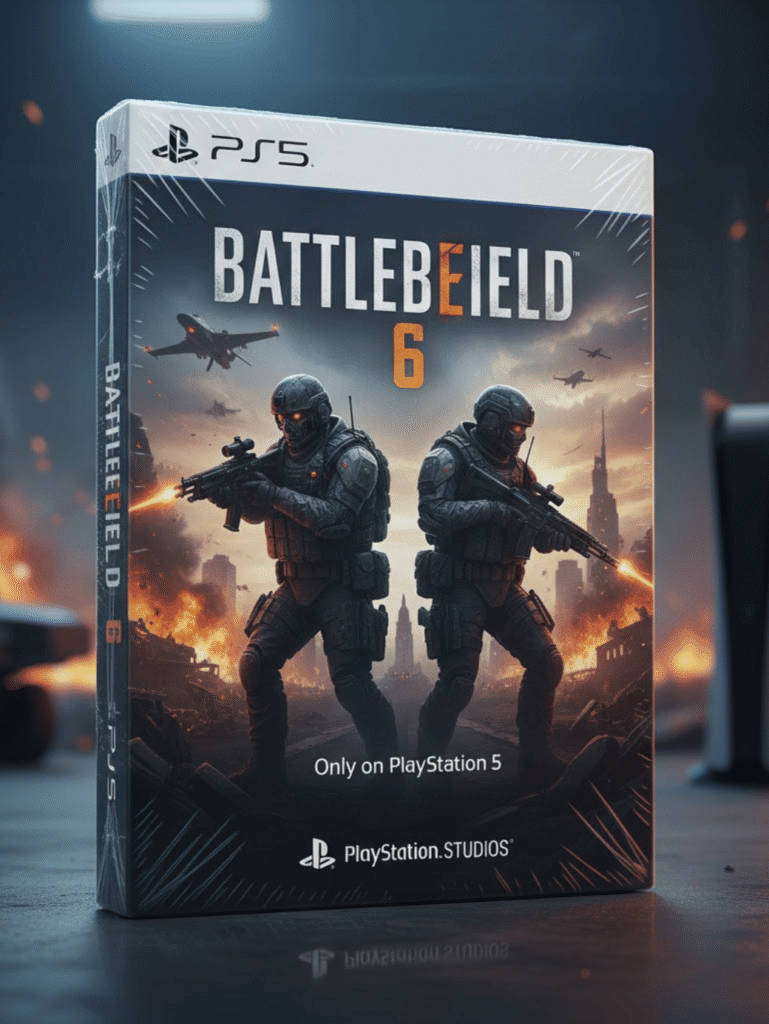 Battlefield 6 PS5 Game Cover and Key Art