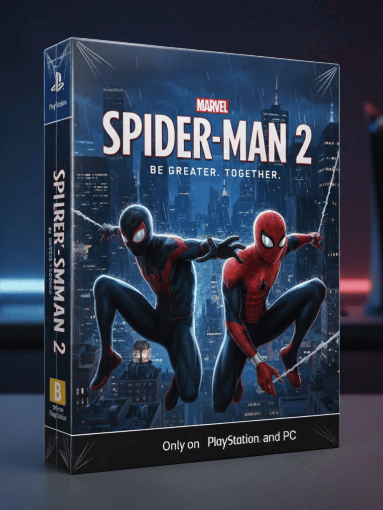 Marvel’s Spider-Man 2 for PS5 and PC Cover Art