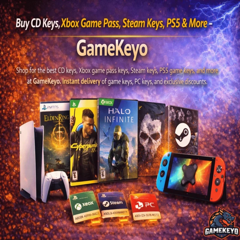 Buy CD Keys, Xbox Game Pass, Steam Keys, PS5 & More - GameKeyo