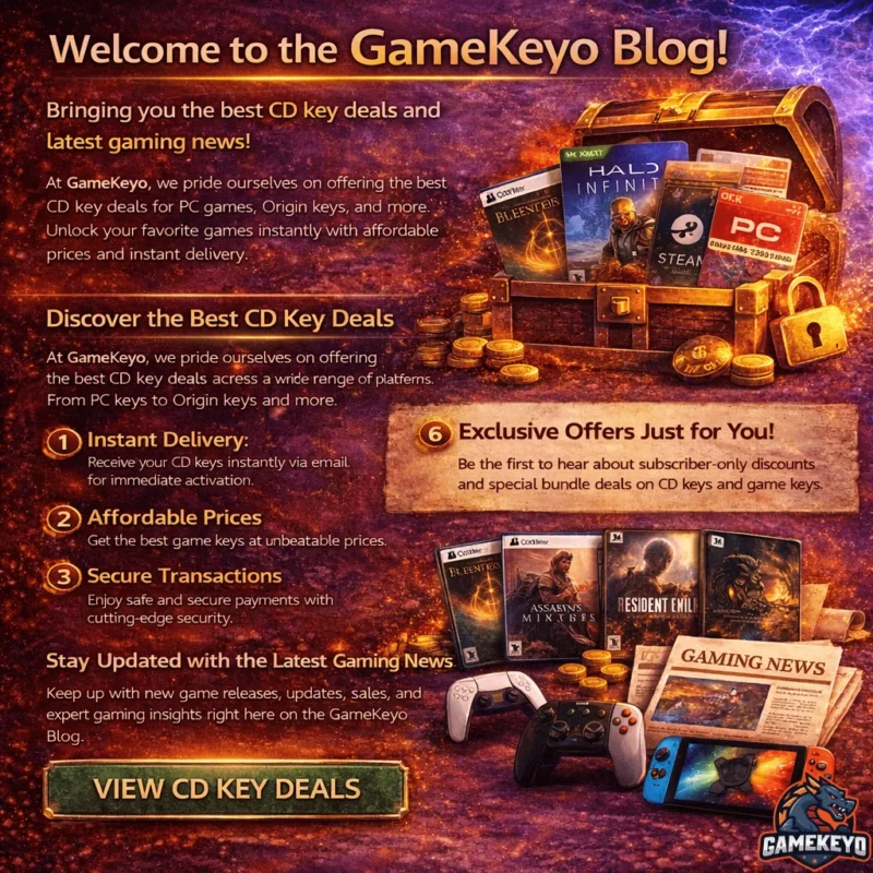 1000+ CD Keys & Game Keys – GameKeyo Blog: Best Gaming Deals